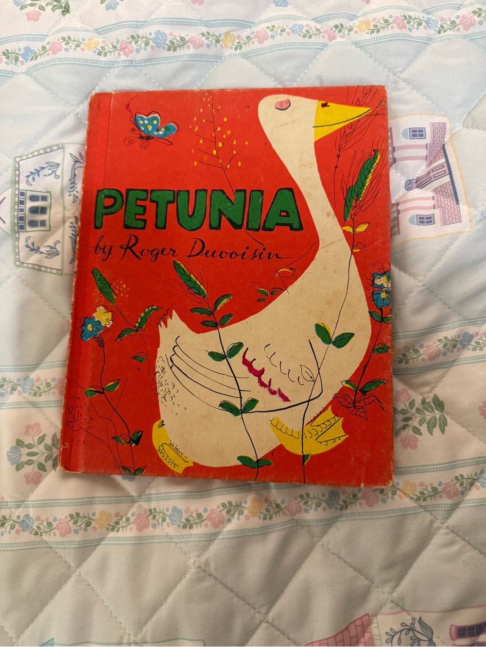 VTG Petunia Children's Book - Red Cover
